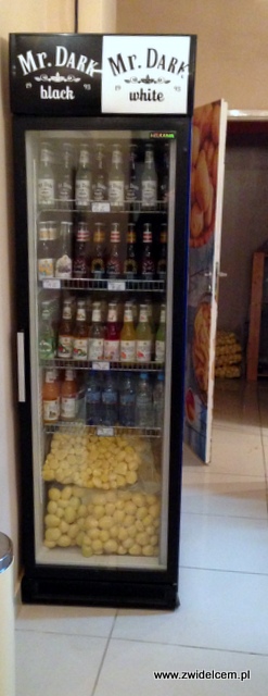 Kraków - Frytka Bar - lodówka