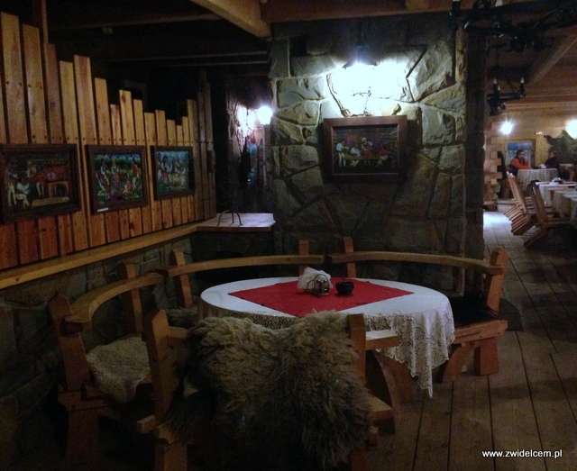 Jaworki - Restauracja Bacówka - sala