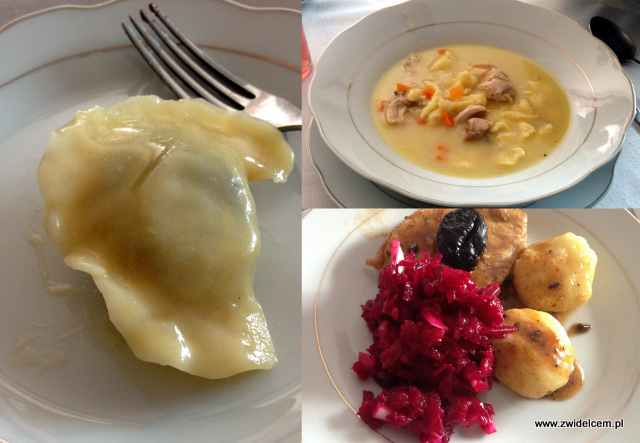 Trzy znaki Smaku - Ujanowice- dom państwa Szewczyków - obiad