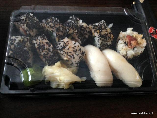 Kraków - Nine Kitchen - sushi